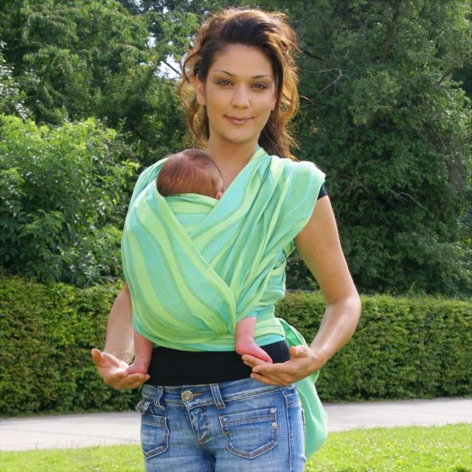 Didymos Tragetuch Wellen lind 4,70 m – Bild 4