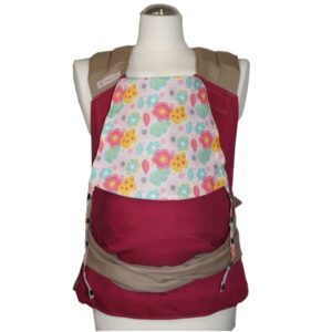 Frl. Hübsch Mei Tai BIO Toddlersize „Blumen Pink“