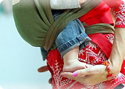 Storchenwiege BabyCarrier choco (braun)
