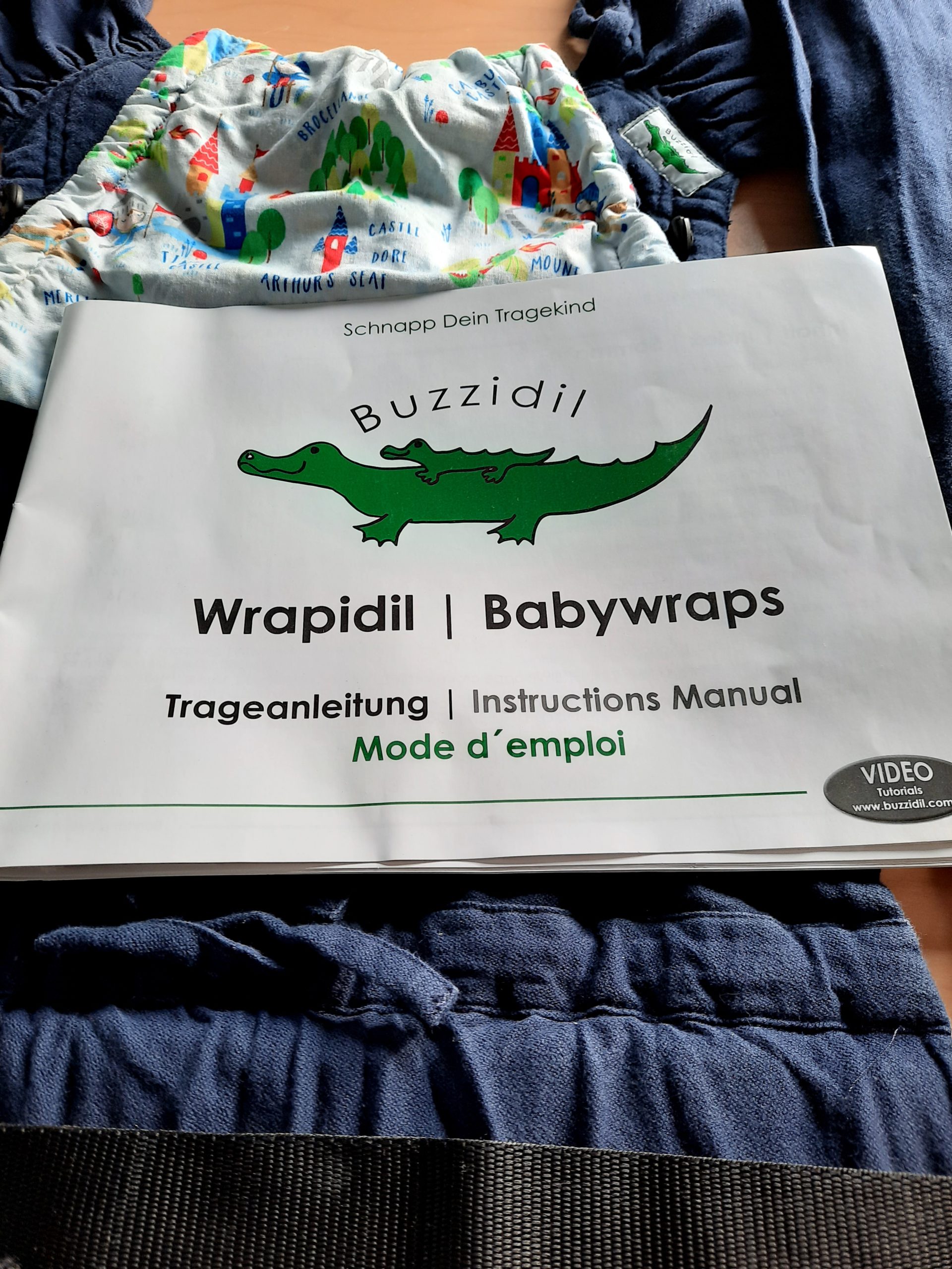 Wrapidil WrapTai Babytrage zum Binden, Vorführmodell – Bild 4