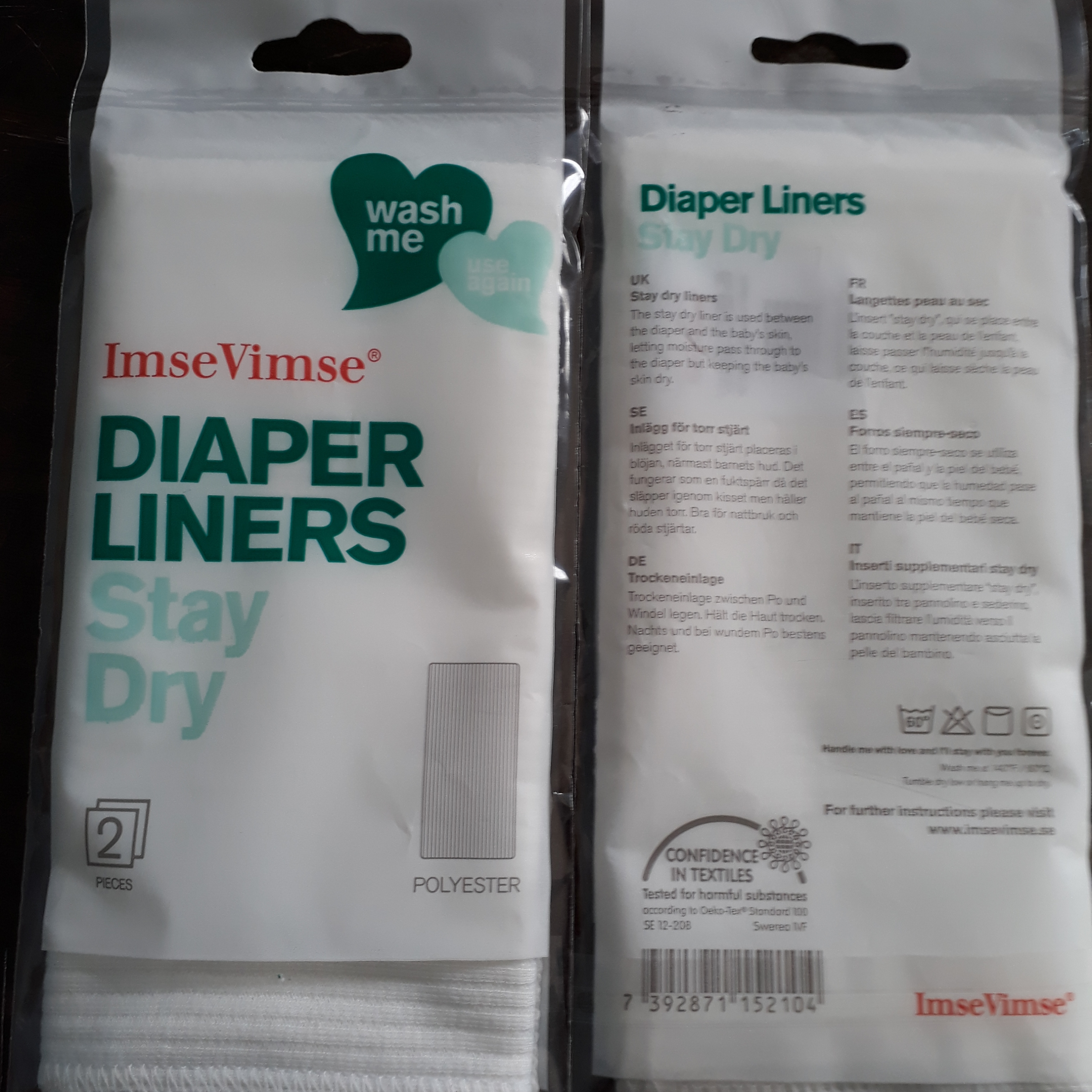 ImseVimse Diaper StayDry Liners Trockeneinlagen 