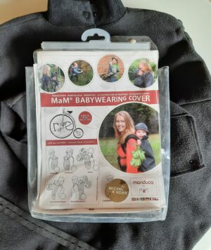 Manduca by MaM Tragecover Cold Weather Insert schwarz, wenig gebraucht