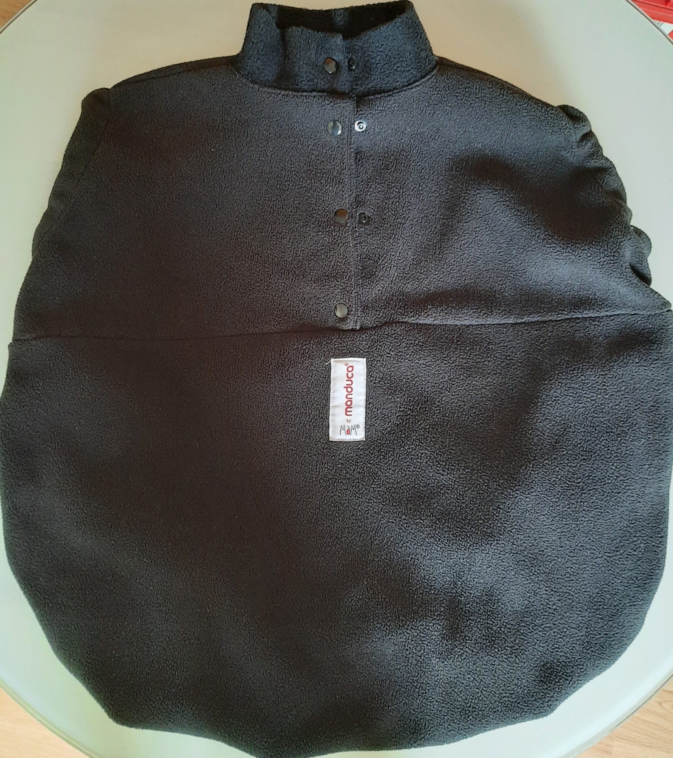 Manduca by MaM Tragecover Cold Weather Insert schwarz, wenig gebraucht – Bild 6