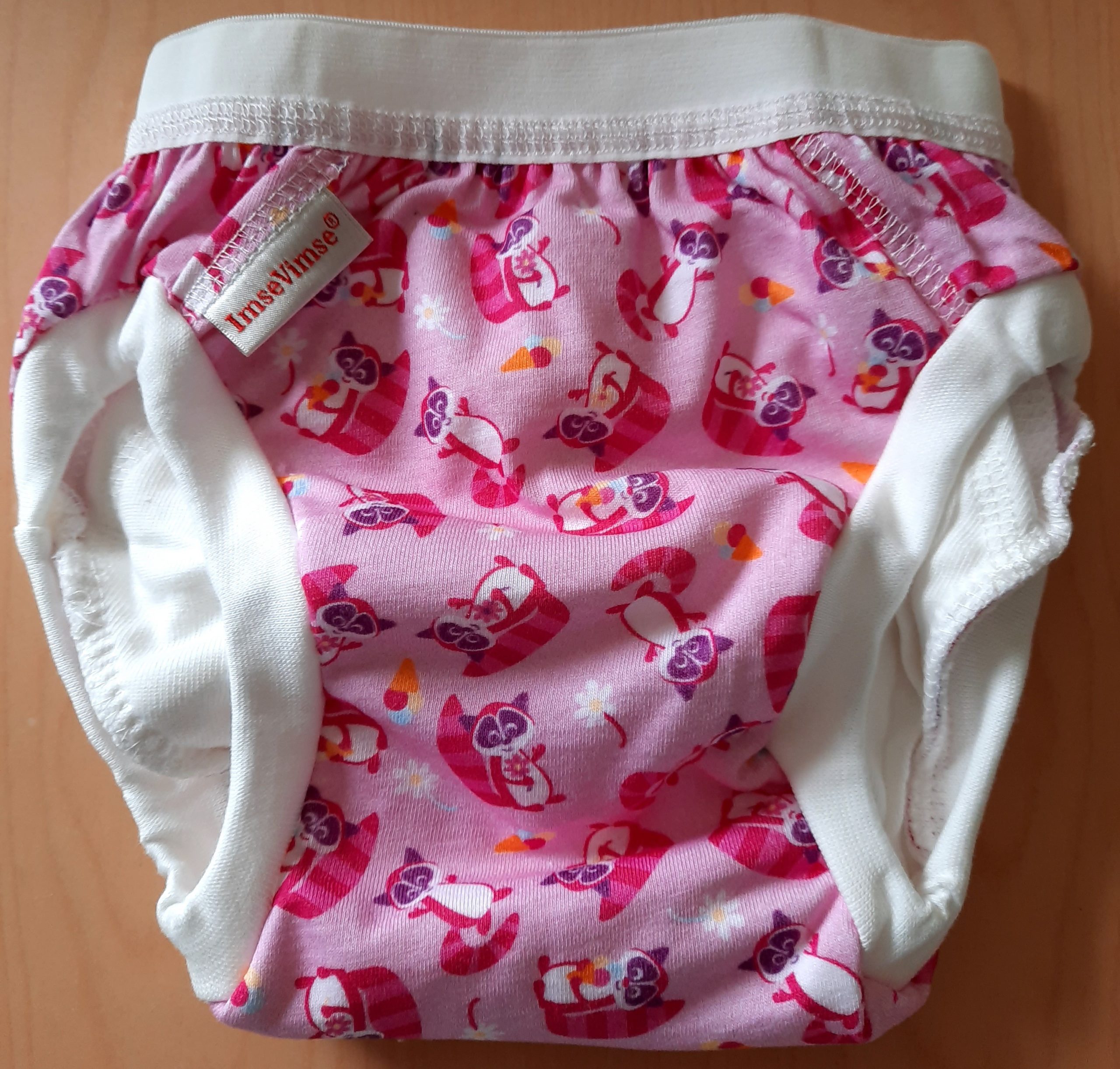 Imse Vimse Training Pants Pink Racoon Gr. XL 11-14 kg