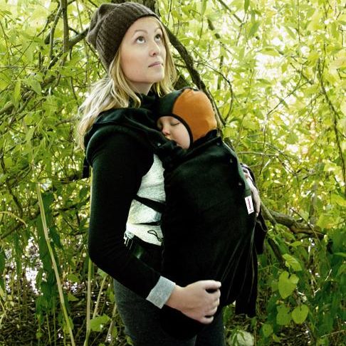 Manduca by MaM Tragecover Cold Weather Insert schwarz, wenig gebraucht
